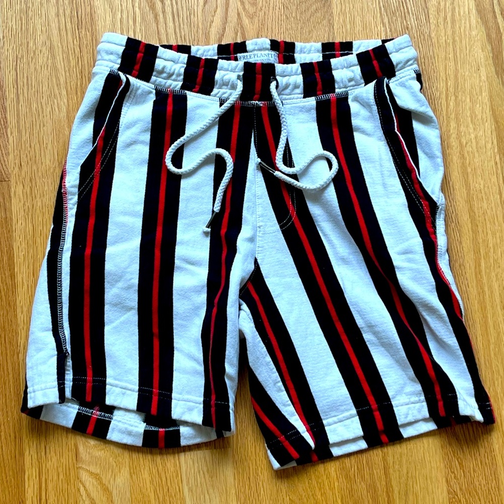 Striped Sweat Shorts